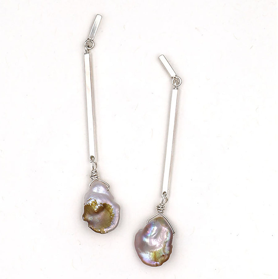 Baroque Pearl Mast Earrings